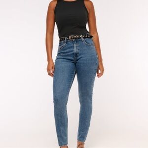 Abercrombie & Fitch Blue Skinny Jeans TALL/LONG